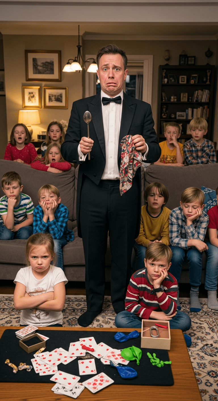 Korttitemput eivät ole lasten suosikkeja