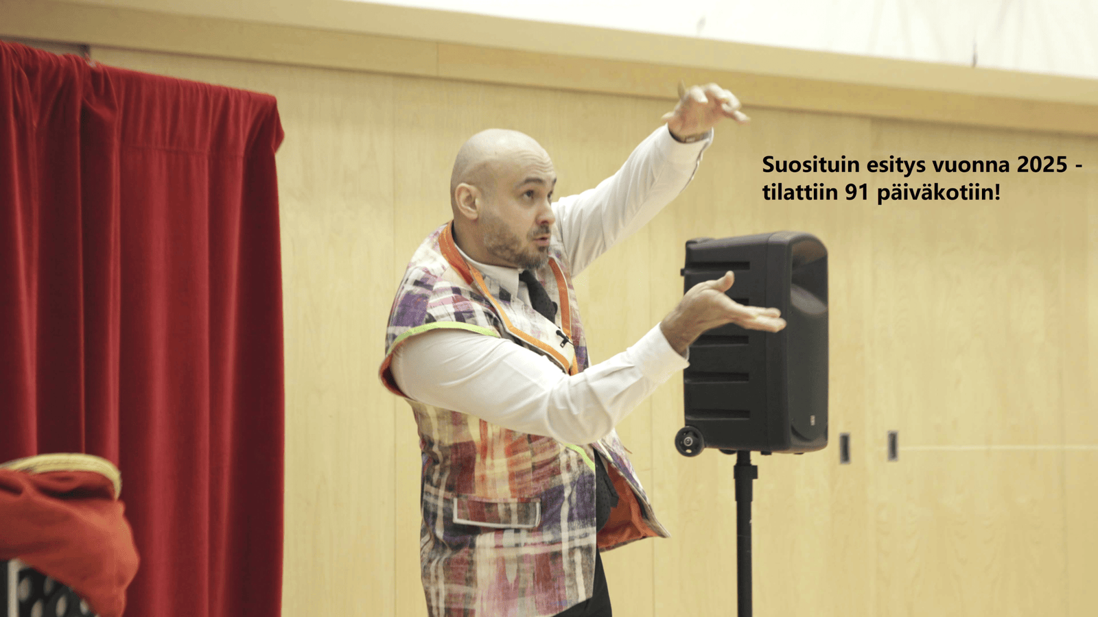 Suosituin taikuri päiväkotiin